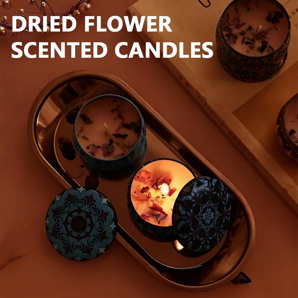 Aromatherapy Candles Flower Fr - đánh giá và giá Home Fragrance Jar