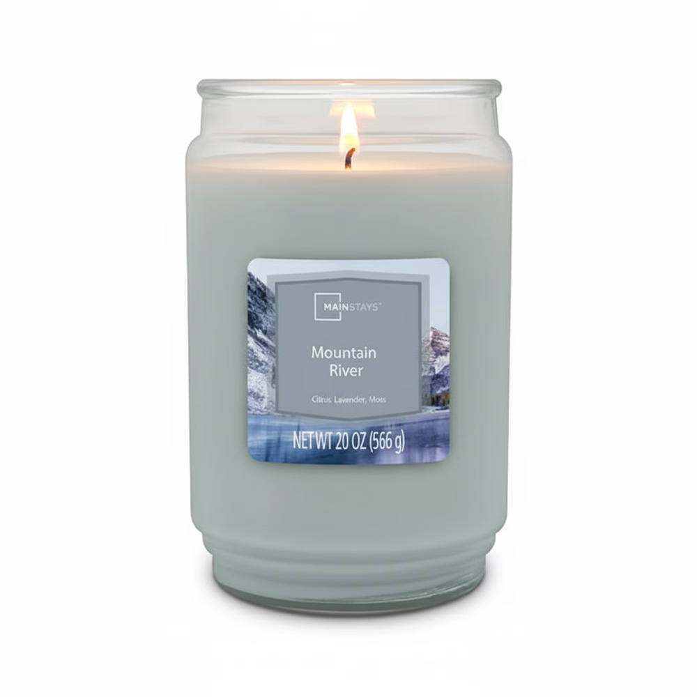 New Large Mountain River Scent - đánh giá và giá Home Fragrance Jar