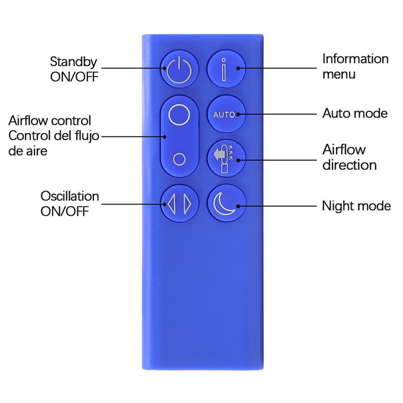 【A43M】Replacement Remote Contr - đánh giá và giá Dyson Fan Pure Cool