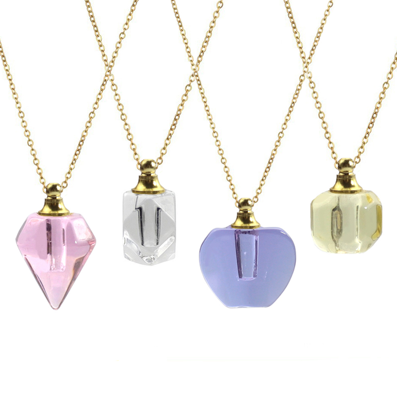 1PC Crystal Vial Necklace Wish - đánh giá và giá Home Fragrance Jar