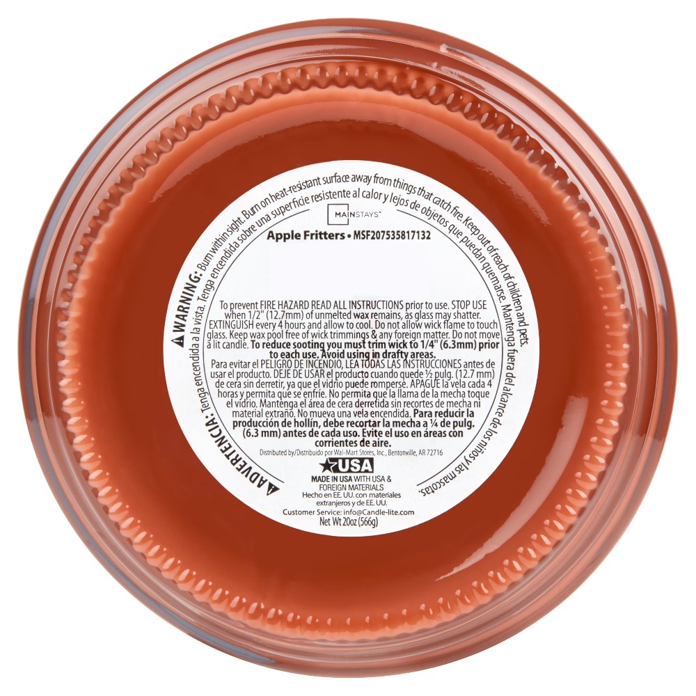 Apple Fritters Scented Candle  - đánh giá và giá Home Fragrance Jar