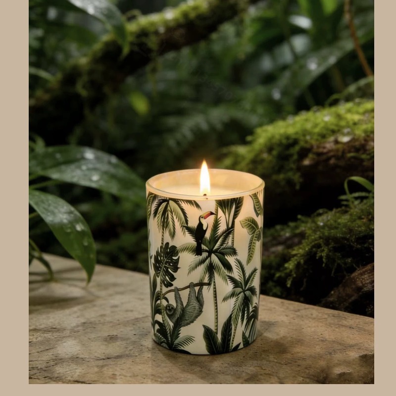 Glass Jar Soy Wax Scented Cand - đánh giá và giá Home Fragrance Jar