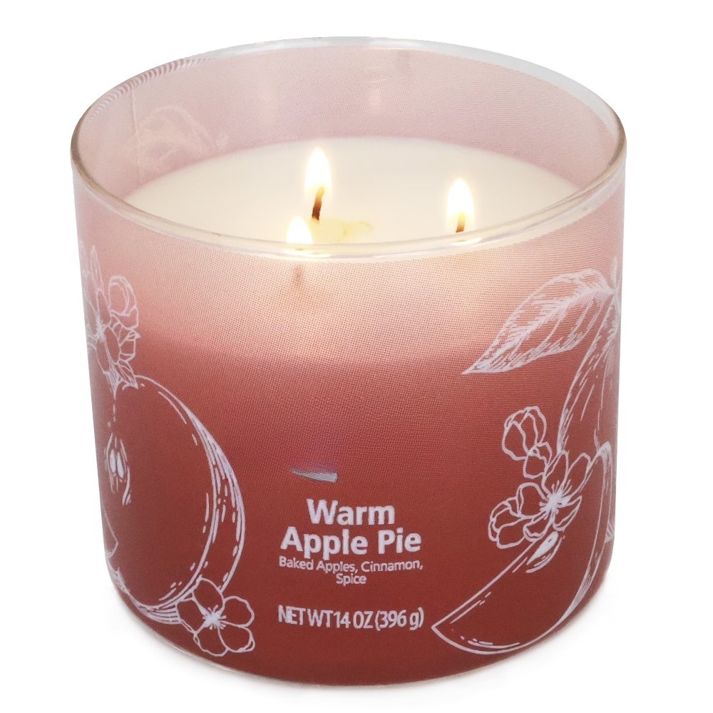 Warm Apple Pie Scented Candle  - đánh giá và giá Home Fragrance Jar