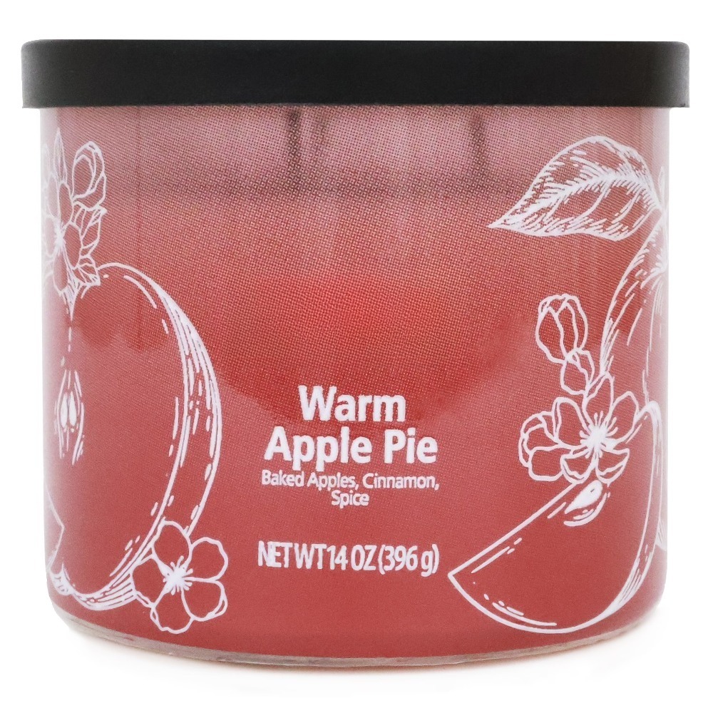Warm Apple Pie Scented Candle  - đánh giá và giá Home Fragrance Jar