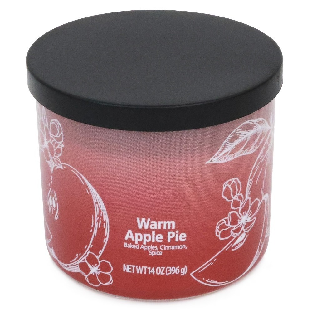 Warm Apple Pie Scented Candle  - đánh giá và giá Home Fragrance Jar