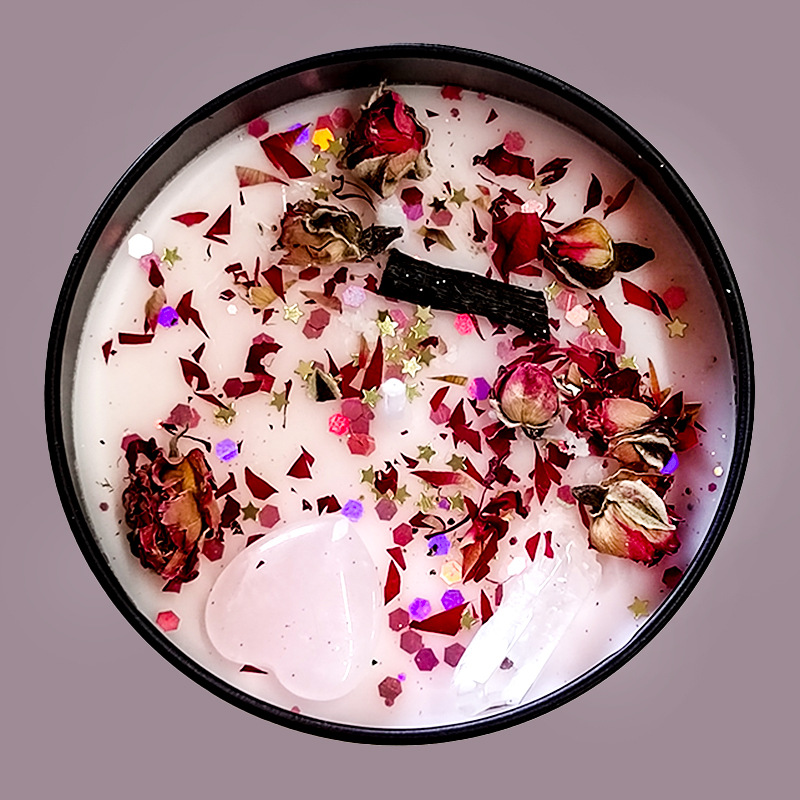 Handmade Crystal Iron Can Wax  - đánh giá và giá Home Fragrance Jar