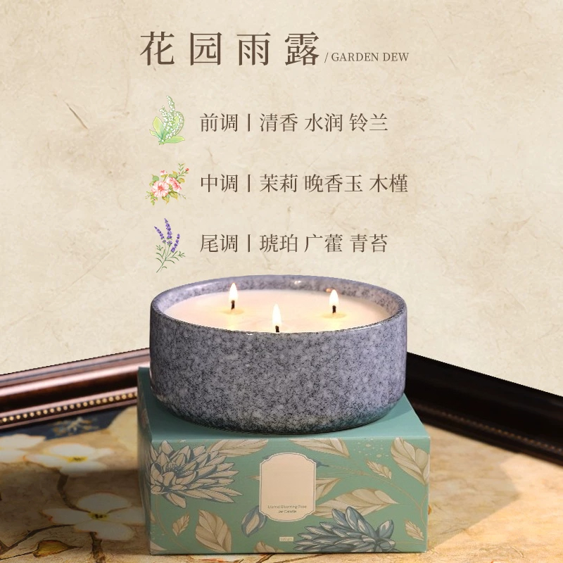 Large Ceramic Jar Scented Cand - đánh giá và giá Home Fragrance Jar