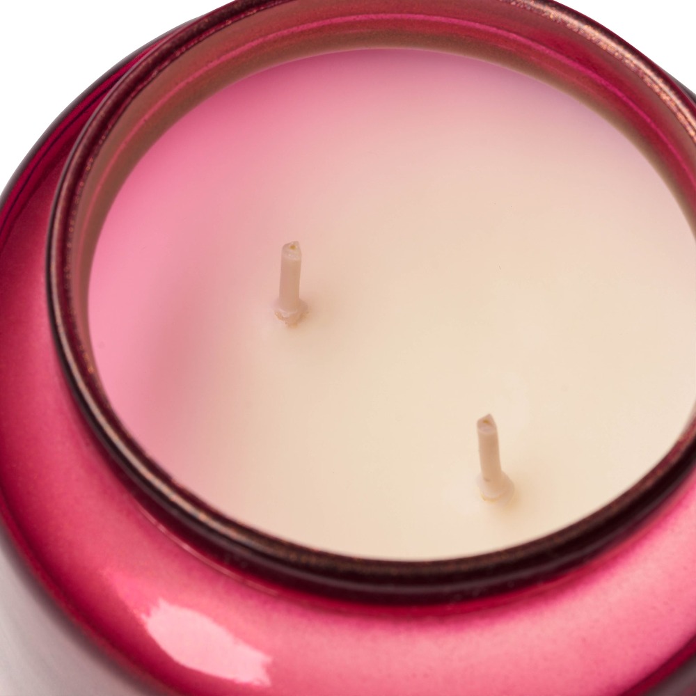 Red Glass Jar Candle with Gold - đánh giá và giá Home Fragrance Jar