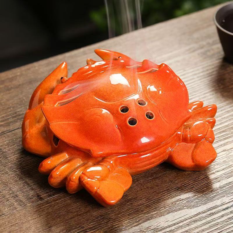 Funny Crab Shaped Incense Stov - đánh giá và giá Xmas Home Fragrance
