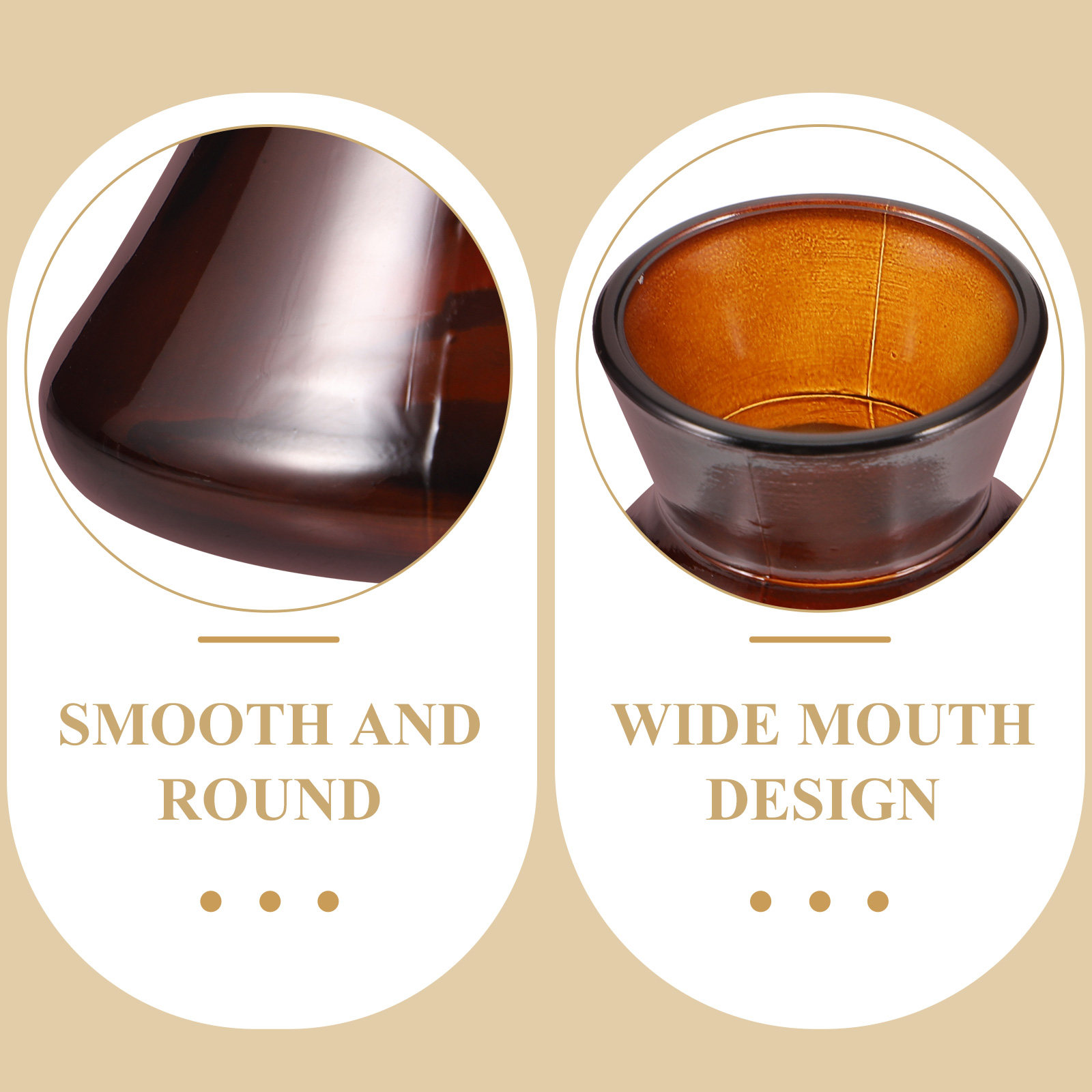 Glass Aromatherapy Bottle Wide - đánh giá và giá Home Fragrance Jar