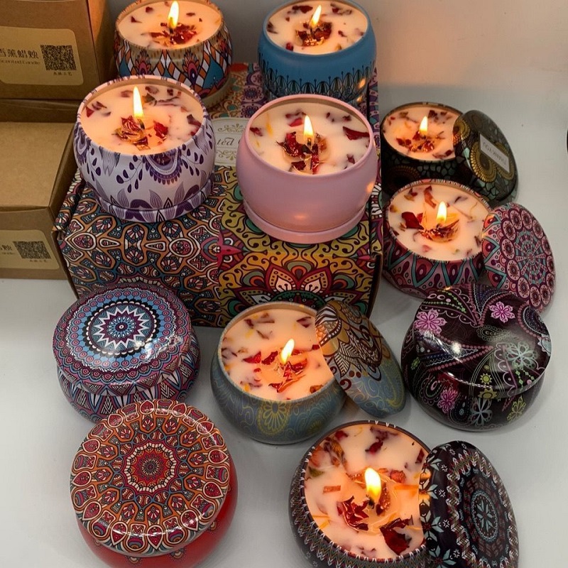 1/4PCS Vintage Scented Candles - đánh giá và giá Home Fragrance Jar